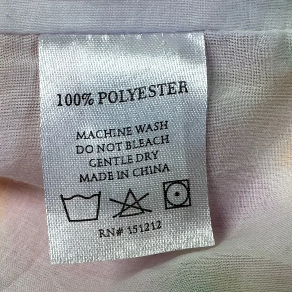 Michelle’s McDowell “Sea Flower Lilac” Valery Top Size Small - Picture 8 of 11